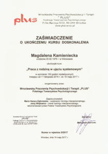 zaswiadczenie_terapia systemowa_Wroclaw